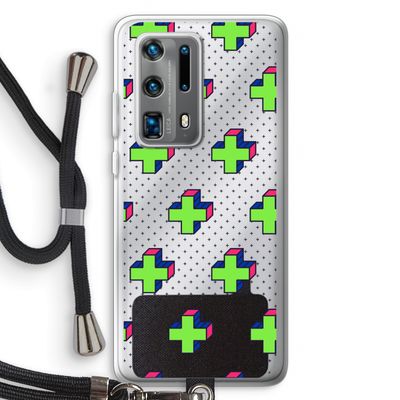 8-bit N°10: Huawei P40 Pro Plus Transparant Hoesje met koord