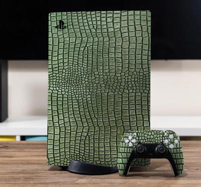 PS5 sticker Alligator huid