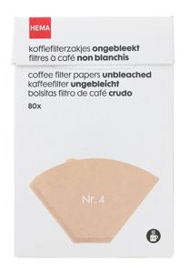 HEMA Koffiefilterzakjes (bruin)