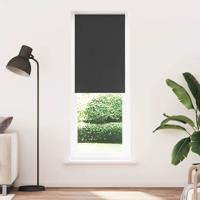 VidaXL Rolgordijn verduisterend 85x230cm stofbreedte 80,7 cm polyester
