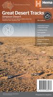 Wegenkaart - landkaart Great Desert Tracks Simpson Desert - Simpson woestijn | Hema Maps - thumbnail