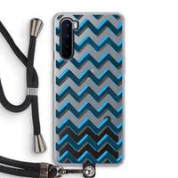 Onderbroken lijn: OnePlus Nord Transparant Hoesje met koord
