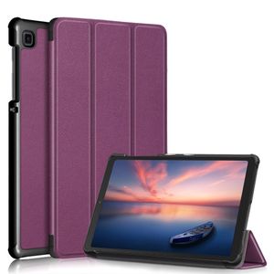 3-Vouw sleepcover hoes - Samsung Galaxy Tab A7 Lite - Paars