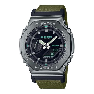 Horlogeband G-Shock GM-2100CB-3A Canvas Groen