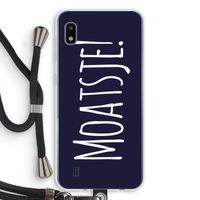 Moatsje!: Samsung Galaxy A10 Transparant Hoesje met koord