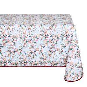 Stof Textiles Tafelkleed - 145 x 240 cm - bloesem - Eettafel tafellakens - polyester