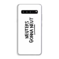 Neuters: Samsung Galaxy S10 5G Transparant Hoesje - thumbnail