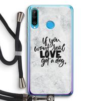 Partner in crime: Huawei P30 Lite Transparant Hoesje met koord