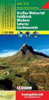 Fietskaart - Wandelkaart 375 Grosses Walsertal - Feldkirch- Bludenz -Laterns | Freytag & Berndt