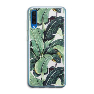Bananenbladeren: Samsung Galaxy A50 Transparant Hoesje