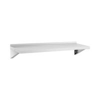 Wandplank - RVS - 120x40 cm - tot 80 kg - Royal Catering