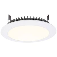 Deko Light 565236 LED Panel Round III 26 LED-inbouwlamp Energielabel: G (A - G) LED vast ingebouwd 26 W Verkeerswit (RAL 9016) - thumbnail