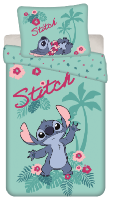Stitch Hawaii dekbedovertrek 140 x 200 cm - 70 x 90 cm - katoen