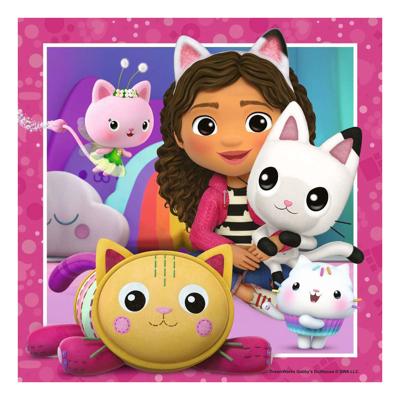 Ravensburger - gabby&apos;s poppenhuis legpuzzel 3x49st.