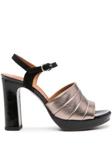 Chie Mihara sandales Ceberano 100 mm en cuir - Métallisé