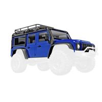 Traxxas TRX-9712-BLUE Crawler-body TRX-4M Defender, blau