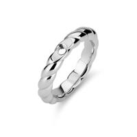 Melano Twisted Ring Tova Zilver | Maat 58