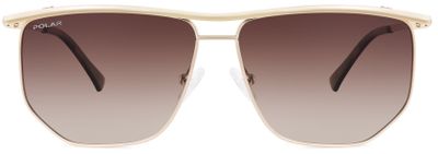 Polar zonnebril Scott gepolariseerd Cat. 4 goud/bruin