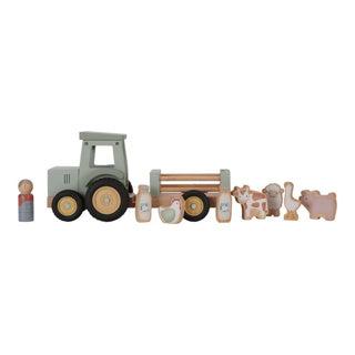 Tiamo Little farm tractor met trailer