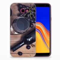 Samsung Galaxy J4 Plus (2018) | Siliconen Case | Wijn