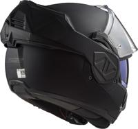 LS2 opklapbare helm "ff906 advant full black" helmet ff906 adv.full black xs matt