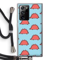 Dinosawrr: Samsung Galaxy Note 20 Ultra / Note 20 Ultra 5G Transparant Hoesje met koord