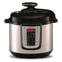 Tefal CY505E All-in-One Slowcooker 6L RVS/Zwart