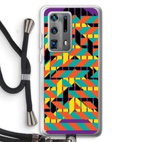 Skew Bee 2: Huawei P40 Pro Plus Transparant Hoesje met koord
