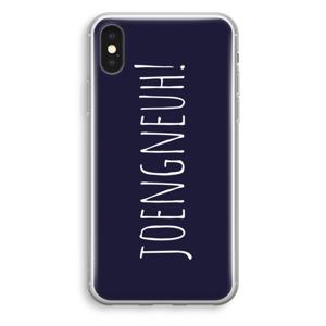 Joengneuh!: iPhone XS Transparant Hoesje