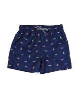 HEMA Kinderzwembroek Boten Donkerblauw (donkerblauw)