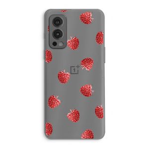 Framboosjes: OnePlus Nord 2 5G Transparant Hoesje