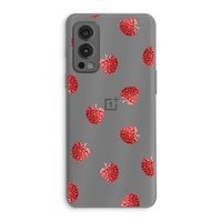 Framboosjes: OnePlus Nord 2 5G Transparant Hoesje