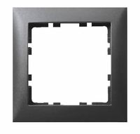 Berker S1 afdekraam 1-voudig antraciet mat 10103272