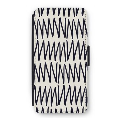 Marrakech Zigzag: iPhone 12 Pro Flip Hoesje