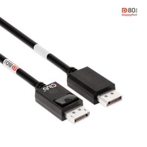 Club 3D DisplayPort 2.1 Bi-Directional VESA DP80 Certified Kabel 4K 240 Hz kabel