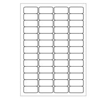 A4 etiketten 45,7 x 21,2 mm wit 100 vel Sorex