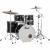 Pearl EXX725BR/C31 Export Jet Black 5-delig drumstel