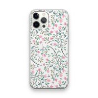 Sierlijke bloemen: iPhone 12 Pro Transparant Hoesje