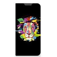 OPPO A54 5G | A74 5G | A93 5G Magnet Case Lion Color - thumbnail