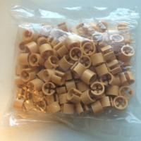 Minimarker onbedrukt beige 100 stuks