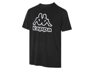 Kappa Heren T-shirts (XL, Zwart)