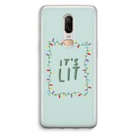 It's Lit: OnePlus 6 Transparant Hoesje