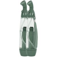 Jet Lag Waterverstuiver - 2x - groen - 100 ml - verkoelende hand waternevelaar - nevelspray - waters