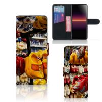 Sony Xperia L4 | Flip Cover | Klompen | Portemonnee hoesje