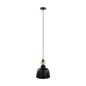 EGLO Vintage Gilwell - Hanglamp - 1 Lichts - Zwart, Brons