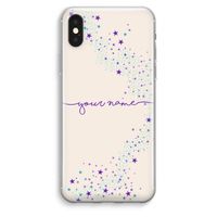Sterren: iPhone XS Max Transparant Hoesje Sterren: iPhone XS Max Transparant Hoesje