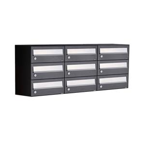 Allux Hive Set 3-Breed, 3-Hoog Zwart - 40030070_3x3