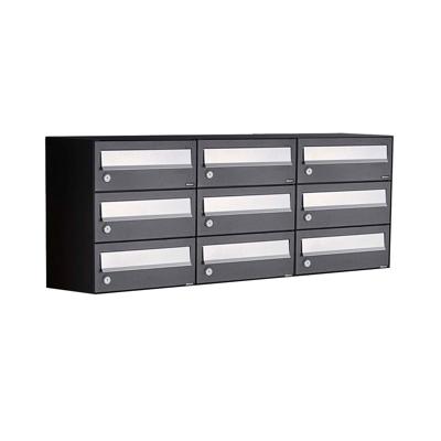 Allux Hive Set 3-Breed, 3-Hoog Zwart - 40030070_3x3