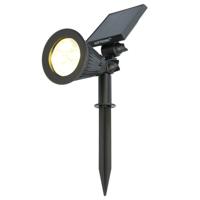 Bend solar prikspot - Incl. Schemerschakelaar - 3000K warm wit - 2 lichtstanden - 200lm - 6-9 uur brandtijd - Kantelbaar en richtbaar - IP65 waterdicht