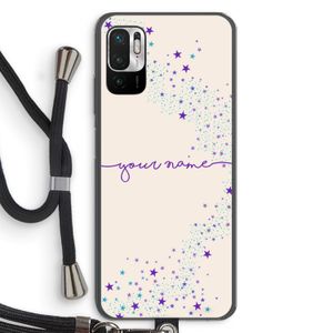 Sterren: Xiaomi Redmi Note 10 5G Transparant Hoesje met koord